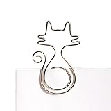 5 x Mini Metall Lesezeichen Lovely Cartoon Animal...