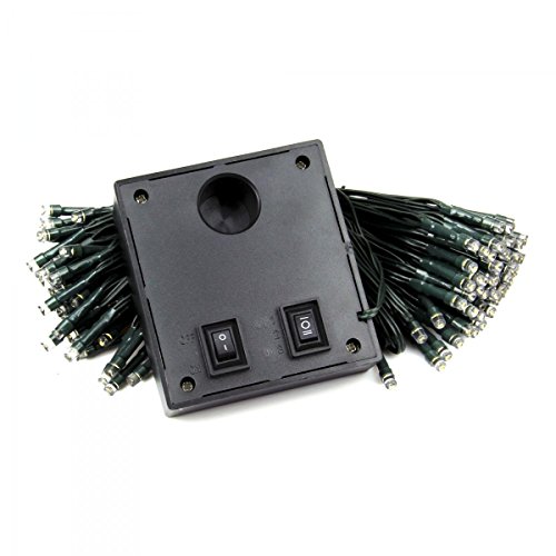 Esky 55ft 17M 100er LED Solar Lichterkette für Garten, Outdoor, Weihnachten, Party, Hochzeit, Warmweiß Lichtfarbe - 8