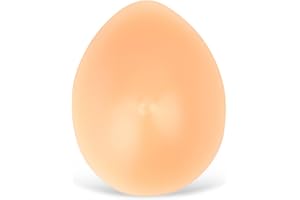 FABATER Forme del Seno in Silicone, Reggiseno di Simulazione 120 G con Inserti di Tette Finte, Seni Finti a Forma di Goccia, Protesi per Mastectomia, Transgender, Pezzo Singolo