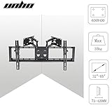 Amplia compatibilidad -- El soporte tv para esquina es adecuado para pantallas de 32-65 pulgadas(si se instala en esquina, se adapta para 32"-50"). Compatible con VESA 50x50, 75x75, 100x100, 200x100, 200x200, 300x200, 300x300, 400x300, 400x400, 500x400, 600x400