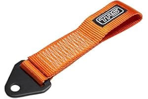 TRS-MOTORSPORT as Original TRS Abschleppschlaufe Bumper Tow Eye Loop Racing Orange