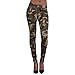 Produktbild JYJM Damen Skinny Jeggings 100% Baumwoll Frauen Ripped Loch Bleistift Hose Mitte taillierte dünne Röhrenjeans Bleistifthose Bleistift Hose Camouflage Freizeithose Loch Stretch dünne Hosen