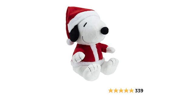 Snoopy Christmas 2022 Plush Hallmark Santa Snoopy Plush Stuffed Animal, Christmas Snoopy In Santa Hat :  Amazon.co.uk: Toys & Games