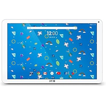 SPC Heaven - Tableta de 10.1" (Quad Core Cortex A53 1.3 GHz, memoria interna 32 GB, 2 GB de RAM, IPS HD, Android 7.0) blanco
