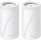 TP-Link Deco BE85 2-pack, BE19000 Mbps, 1x 10Gbps LAN/WAN Portu, 320 MHz Kanallar, 6 GHz Bandında &Ccedil;alışır, 200 Cihaza Kadar B