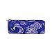 Produktbild Pencil Case Blue Mandala Pattern School Pen Pouch Office Zippered Pencil Cases Holder Women Makeup Bag