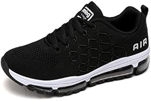 gojiang Zapatillas Hombres Mujeres Air Running Zapatos de Asfalto Deportivosde Running para Aire Libre y Calzado Deportivo Gimnasio Casual Cómodo Antideslizante Atlético Tenis 34-46 EU
