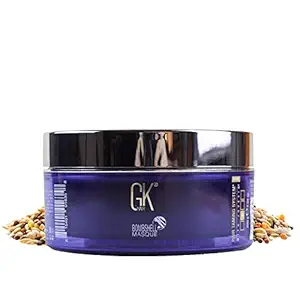 GK HAIR Global Keratin Red Red Bombshell Masque (7.05 Fl Oz/200 g) Semi-Permanent Long Lasting Hair Toning Color Pigments Moisturizing Styling and Coloring Mask for All Hair Types Unisex