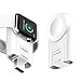 Produktbild Für Apple Watch/iWatch Serie 4 40 / 44mmWireless-Ladestation Ladegerät KabellosesMagnetic USB Wireless Charger Ladestation Halter Desktop perfektes Desktop-Zubehör (White)