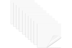 Qiuyan 10pcs TPU Pool Patch Repair Kit Waterproof Inflatable Patch Repair for Air Mattress, Bounce House, Tent, Canvas, Canopy, Swimming Pool, Pool Float, Tub Air Bed and Inflatable Toys - Clear