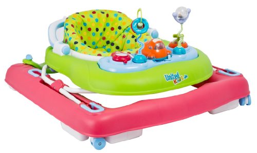 United Kids 902009 Baby Walker mit Gehlernfunktion – Musik, mehrfarbig - 2