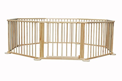 Large Wooden Babies Playpen 180cm - Room Divider / International Shipping