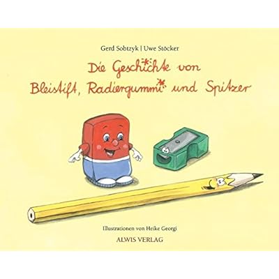 Die Geschichte von Bleistift, Radiergummi und Spitzer