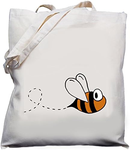 Bumble Bee - Natural (Cream) Cotton shoulder Bag