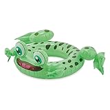 Dabuty Online, S.L. Flotador Infantil Diseño Rana Verde. Tamaño 61 x 102 cm.