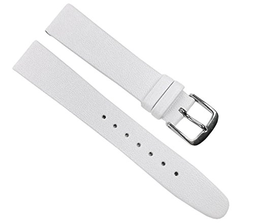 Ersatzband Uhrenarmband Natina Kalbsleder mit Clip Wei 17mm 21304 Ersatzband Uhrenarmband Natina Kalbsleder mit Clip Wei 17mm 21304