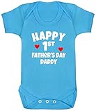 Purple Penguin Clothing Baby Grow - 1st Father's Day