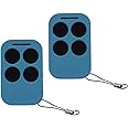 X X-HOUSE Universal Duplicator Remote Garage Door Remote Copy Fixed Code and Rolling Code Remote Control with Frequency 280-868MHz,All-in-one Up to 4 Different Garage Remote,2 Pack