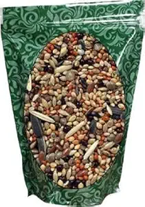 Kapoor Pets 11-15 Types of Seed Mix for Budgies, Cocktails and Finches,Small Birds(450 Gram ) Vegetable 0.45 kg Dry Adult Bird Food