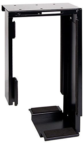 Dataflex Top Grip - Caja de Ordenador de sobremesa (3.5 mm, 2 x USB 2.0), Negro - Dataflex