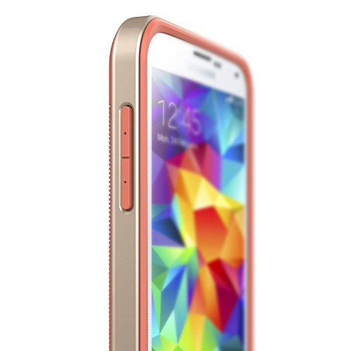 Caseology Funda Galaxy S5 Serie Wavelength Duradero Antideslizante Gota de Protecci n Rosa del Coral para Samsung Galaxy S5 2014 - Rosa del Coral reviews Caseology Funda Galaxy S5 Serie Wavelength Duradero Antideslizante Gota de Protecci n Rosa del Coral para Samsung Galaxy S5 2014 - Rosa del Coral