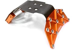 Integy RC Model C26873ORANGE Billet Machined Front Skid Plate for HPI 1/10 Jumpshot MT