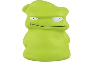 ANBOOR 4,7 Zoll Squishies Spielzeug Grüne kleine Monster Squishy Tiere, langsam aufsteigender lustiger Stressball für Kinder, Halloween Spezial Geburtstagsgeschenk Squishys Sammlung Party Dekor