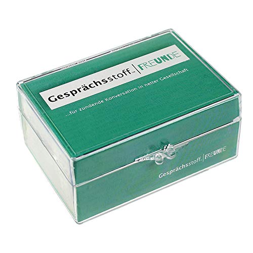 Preisvergleich Produktbild Monsterzeug Gesprächsstoff Freunde, Karten mit Fragen für Spieleabende, Gesellschaftsspiel mit 110 Fragekarten, Party Spiel, Diskussionen