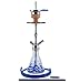 Produktbild AMY 440 Stillness II Klick Shisha Wasserpfeife (Blau Chrom)
