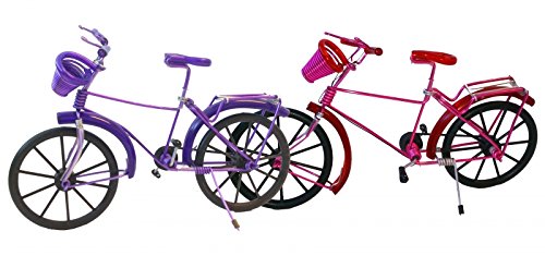 Deko Fahrrad, sortierte Farben, ca. 18 x 11 cm, 1 Stück