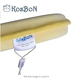 kosbon 22,9 cm Memory Schaum soft Baby Head Positionierer Kissen, verhindert flachen Kopf (gelb Apple Form) - 5