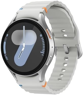 Samsung Galaxy Watch7 Smartwatch Galaxy AI, Analisi del Sonno, Controllo con doppio avvicinamento di dita, Batteria a lunga durata, GPS, BT, Ghiera Touch in Alluminio 44mm Silver [Versione italiana]