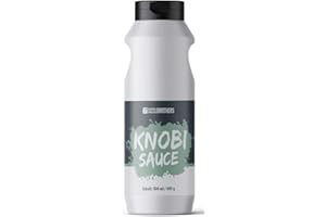 ‎SIZZLEBROTHERS SizzleBrothers Knobi Sauce | 500 ml / 490g | Cremige Knoblauch Soße zu Fisch, Fleisch und Gemüse | Grillsoße, Dip & Dressing