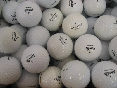 100-Assorted-Maxfli-AAA-Grade-Golf-Balls