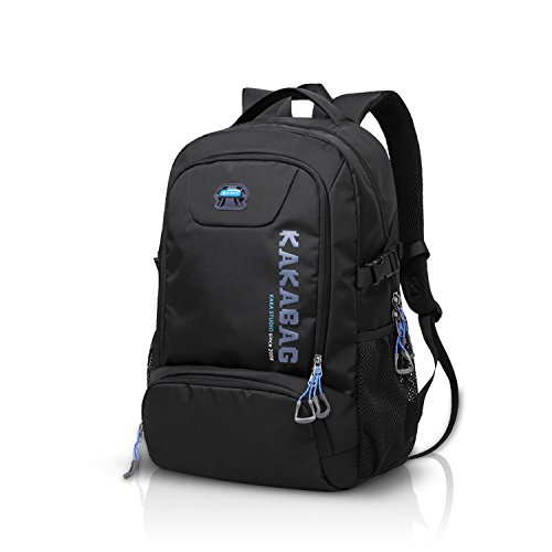 FANDARE Freizeit 15.6 Zoll Laptop Rucksack Reisetaschen Schulrucksack Reisen Wanderrucksäcke Daypack Herren Oxford Polyester