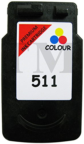 PG-510 & CL-511 Multipack Tintenpatronen schwarz & Farbe zu passen Canon Pixma IP2700, IP2702, MP230, MP235, MP240, MP250, MP252, MP260, MP270, MP272, MP280, MP282, MP330, MP480, MP490, MP492, MP495, MP499, MX320, MX330, MX340, MX350, MX360, MX410, MX420 Drucker - 3