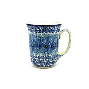 Polish Pottery Mug – 16 oz. Bistro – Unikat Signature U3639