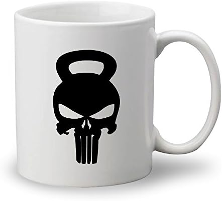 Kettlebell crossfit 2 Custom Mug Coffee and Tea
