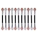 JaneDream 12 X Double-end Eye Shadow Eyeliner Brush Makeup Applicator Kit for Girls