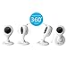Security Video IP Camera Baby Pet Monitor Wireless Surveillance miSafes Mini WI-FI Spy Indoor Remote Cam HD Recorder 2-Way Radio to iPhone iPad Samsung LG Android Smart Phone Camera Raindrop Christmas Décor Gift