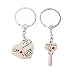 Produktbild Super UD ein Set von 2 Paare Schlüsselanhänger für Liebhaber Valentinstag Geschenk