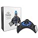 Produktbild PINGTANG 4 in 1 PS4 Controller Ladestation, Dreieck Ladestation Playstation 4 Docking Station Charger Stand mit Blau LED Anzeige für Playstation PS4 PSVR VR Move, Schwarz