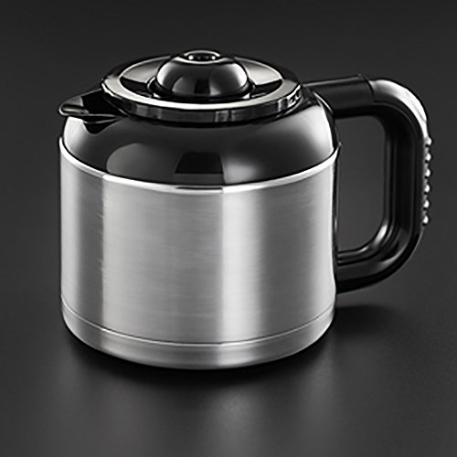 Russell Hobbs 21710-56 Retro Ribbon Red Thermo-Kaffeemaschine mit stylischer Brüh- und Warmhalteanzeige, Brausekopftechnologie, rot - 5