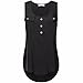 Produktbild Damen Blusen Rosennie 2018 Mode Frauen Casual T-shirt O-Ausschnitt Sleeveless Weste Sexy Lose Pullover Tank Tops Plus Größe Chiffon Unregelmäßige Obermaterial Einfarbig sommerbluse (L, Schwarz)