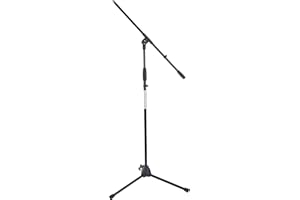 Pronomic 00030675 MS-116 Stojak na Mikrofon, Czarny, do 155 cm, 2.1 kg