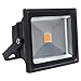 Produktbild Auralum® 10 Jahren Garantie 50W LED Fluter Außenstrahler 4500Lumen 230V IP65 3000K Warmweiß mit Schwarz Rahmen, (Schwarz)