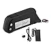 Produktbild Aleseae Hochleistungs-E-Bike-Lithium-Ionen-Akku 36V 10Ah 360Wh Pedelec Battery Set schwarz