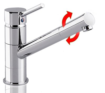 Massive Niederdruck Spültisch Armatur / Wasserhahn für die Küche / Küchen Wasserhahn Spülen Armatur / Küchenarmatur 107 - 4