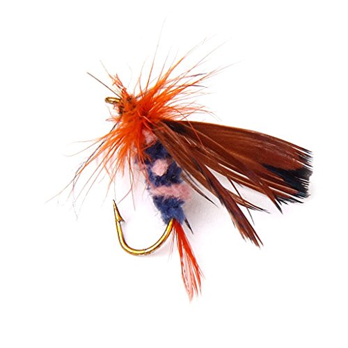 yeah67886 12 Creative Künstliche Schmetterling fliegen Fischen Trockenfliegen Köder Haken - 3