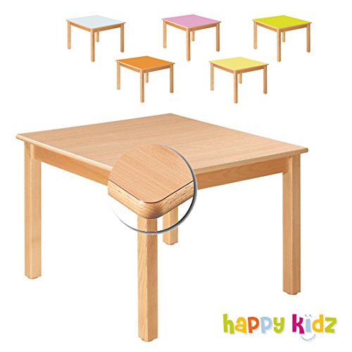 'Kidz Premium Formica Table Square 80 x 80 cm